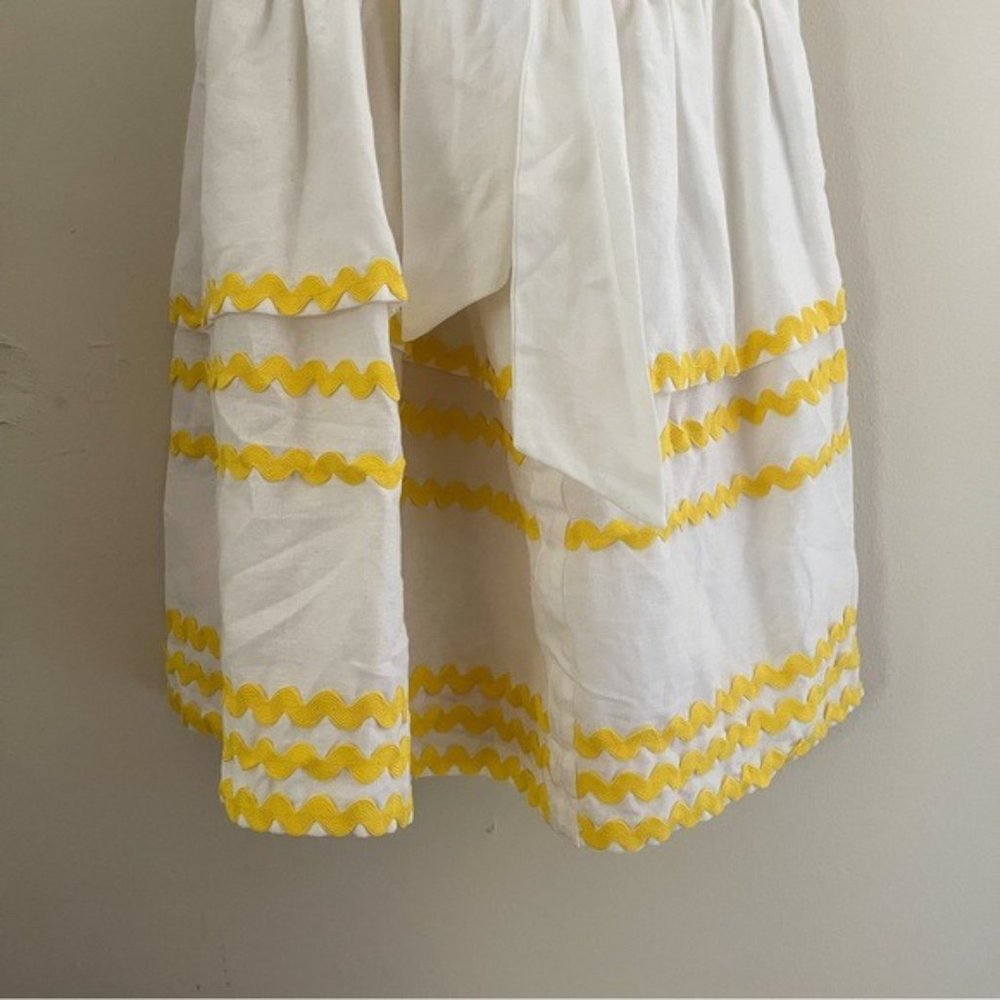 Lisa Marie Fernandez Ric Rac Off the Shoulder Dress - Picture 6 of 8